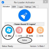 activation 8.1 with Re-Loader activator 