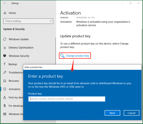 Migration from Windows 10 Home to Windows 10 PRO