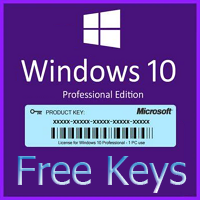 Windows 10 PRO — Activation Keys