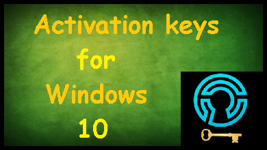 Photo of Windows 10 PRO — Activation Keys
