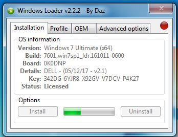 Windows 7 Loader Activator